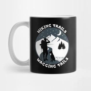 Hiking Trails Wagging Tails Mug